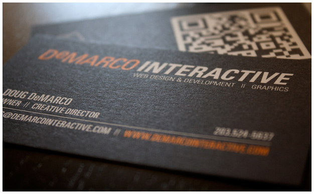 DeMarco Interactive Business Card Design