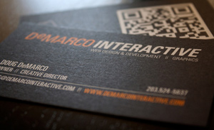 DeMarco Interactive Business Card Design